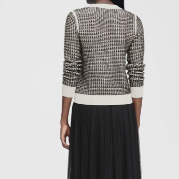 💗MUST GO free ship! Banana Republic Heart Stitch Sweater - Medium - Heavyweight - Picture 2 of 7